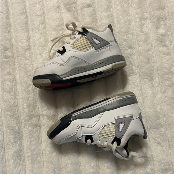 Jordan 4 Retro White Cement (Toddler) - Picture 3 of 14